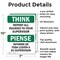 Signmission Safety Culture Sign, 7 in Width, Aluminum, Rectangle OS-2PACK-TS-A-710-L-11857 - alternate 8